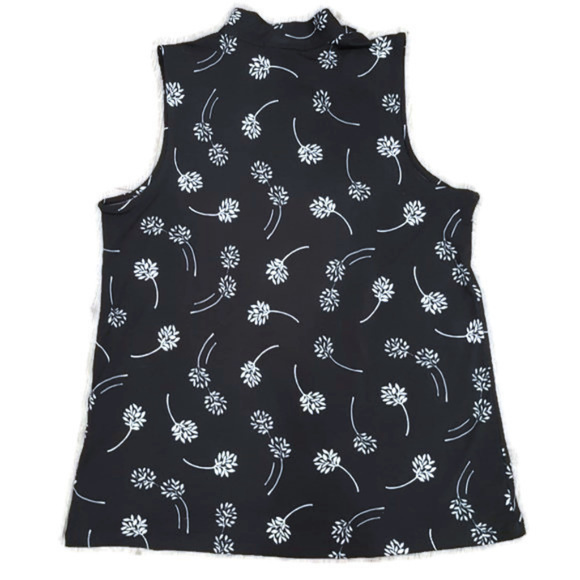 BANANA REPUBLIC FLORAL TIE BLOUSE - Picture 2 of 4